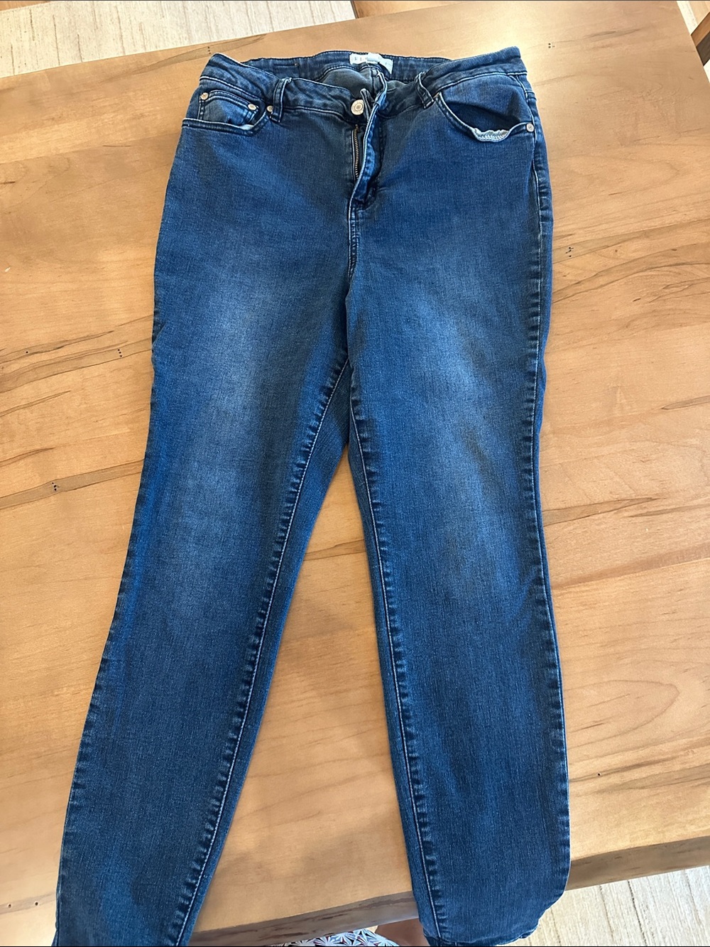 Eloquii Indigo Stretch Skinny Jeans